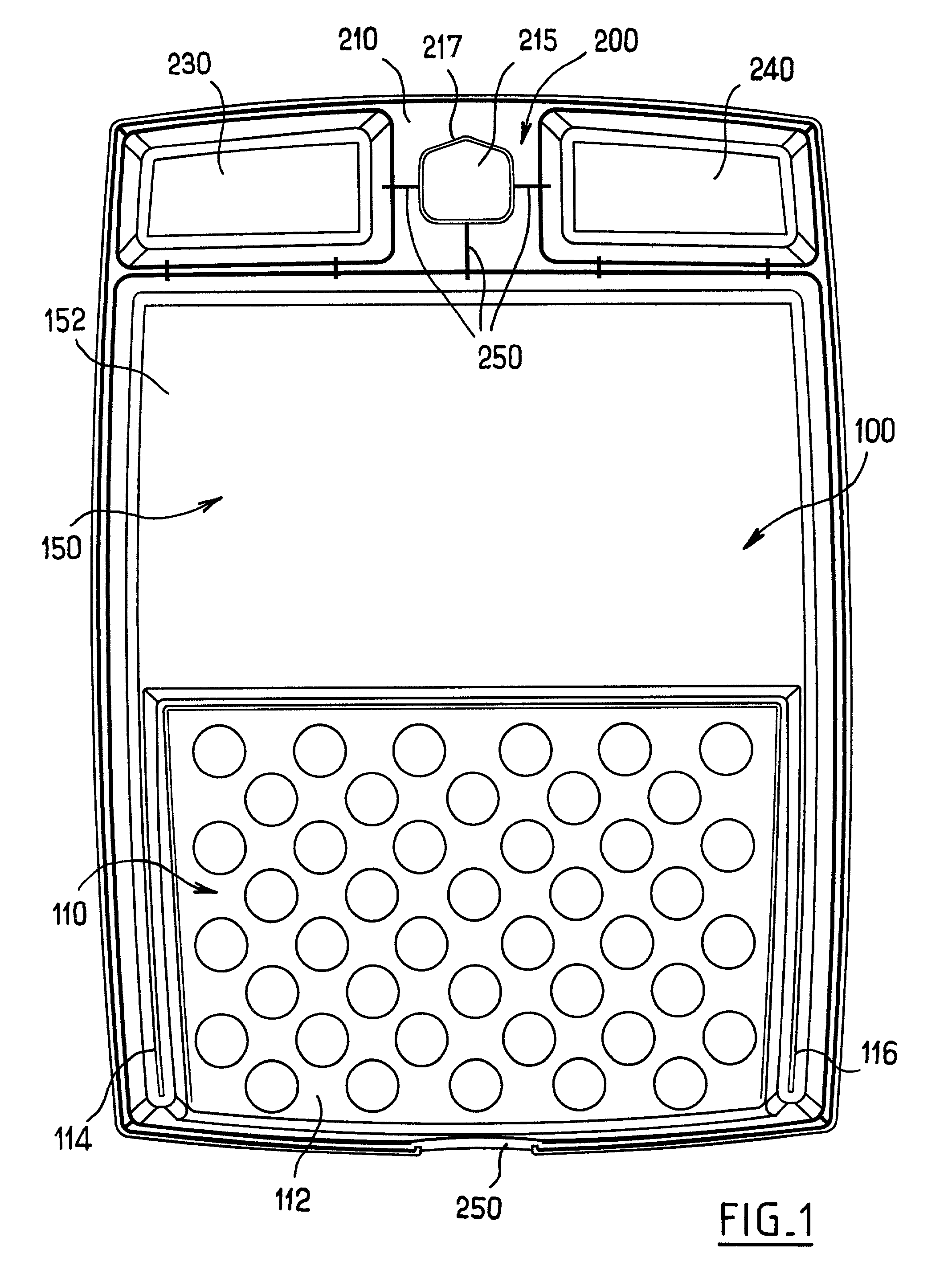 Paint tray with roller-holding means