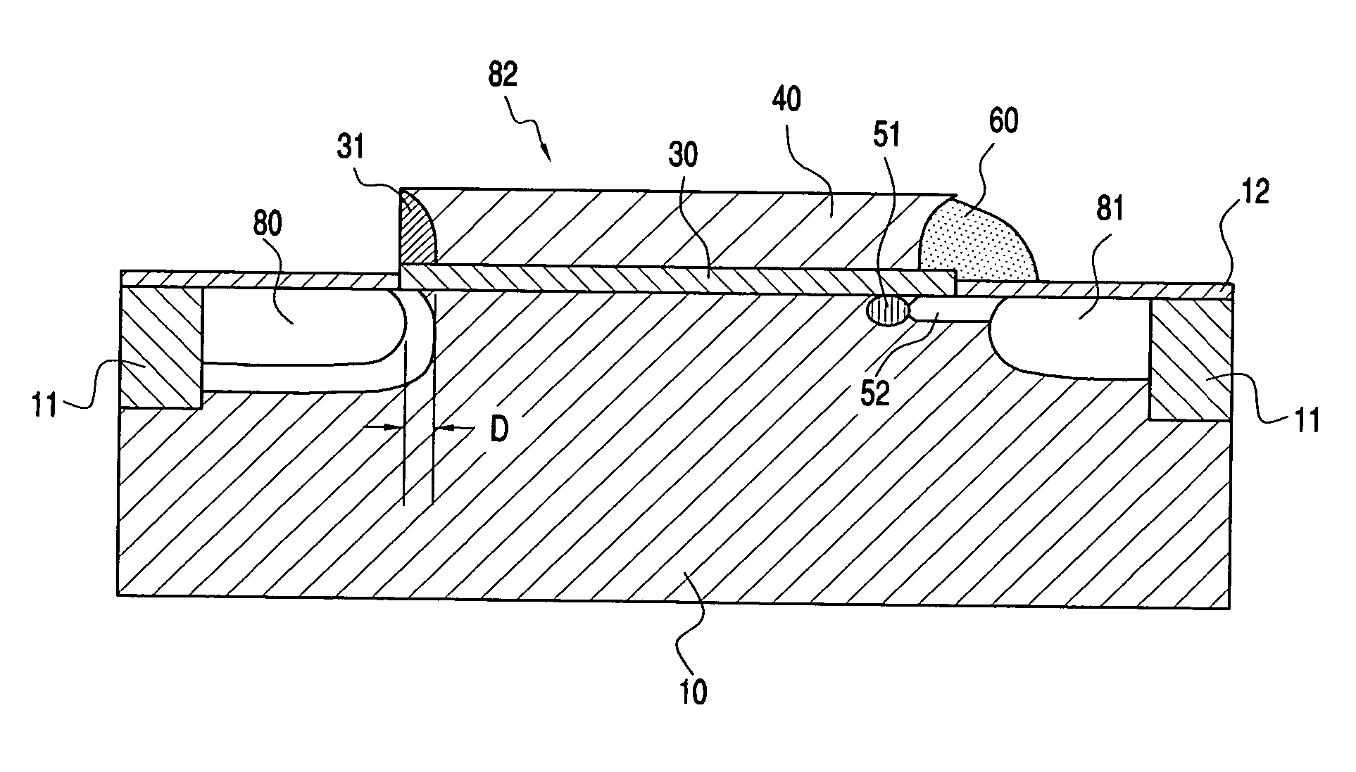 Resettable fuse device and method of fabricating the same