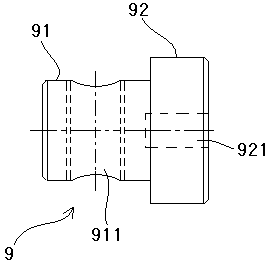 Method and device for measuring dynamic stiffness of griffe support connecting system of heald griffe
