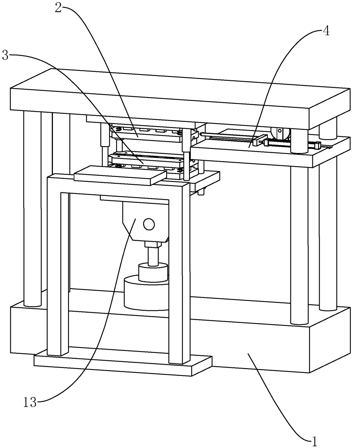 Copper strip sewing machine