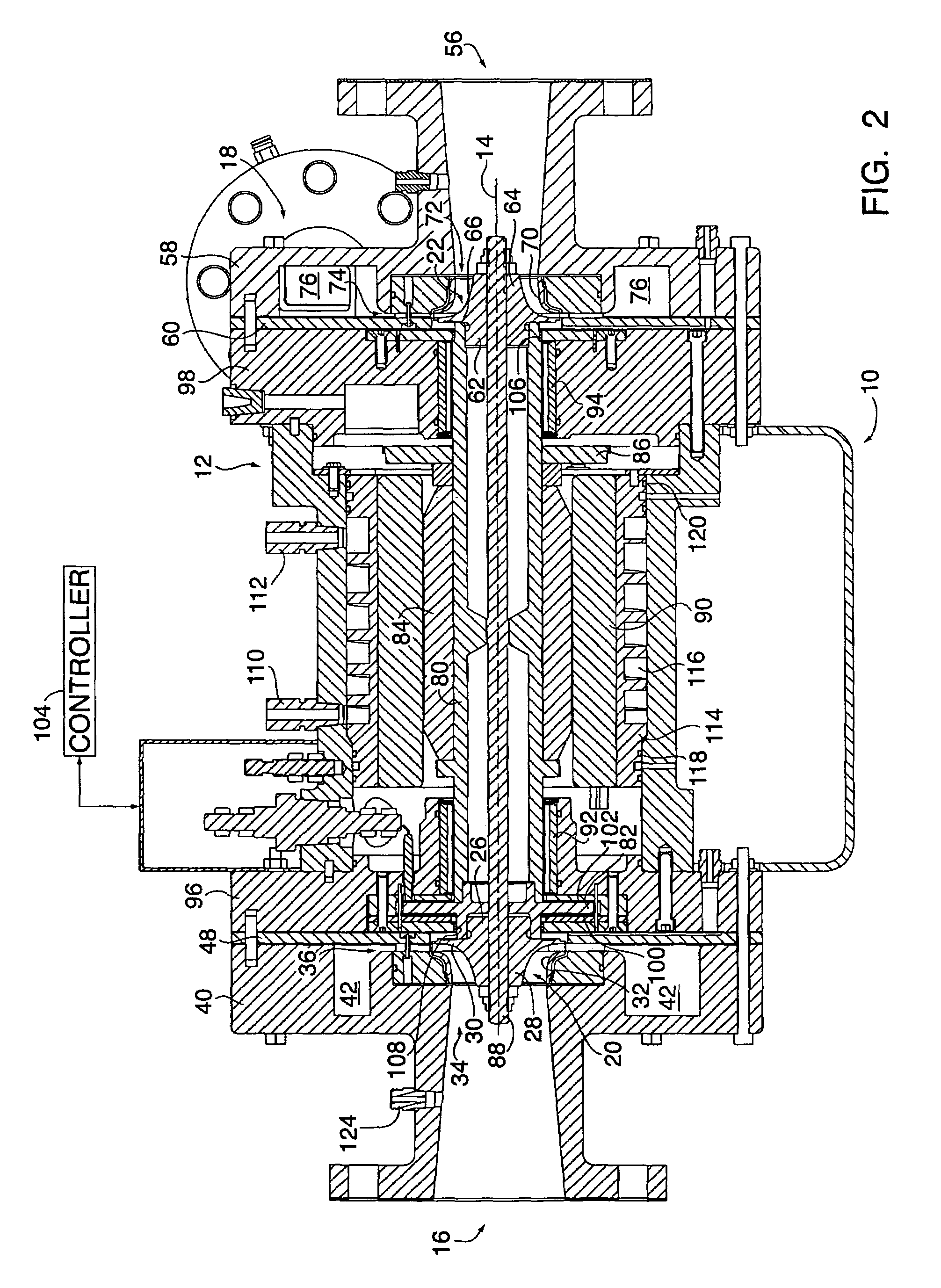 Motor driven two-stage centrifugal air-conditioning compressor