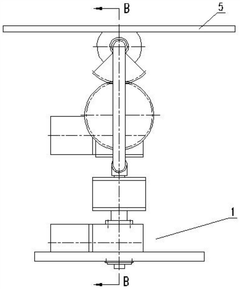 Two-dimensional numerical control dry fountain type sprayer device