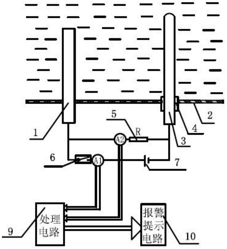 Water heater having anode bar loss detection prompting function and control method thereof