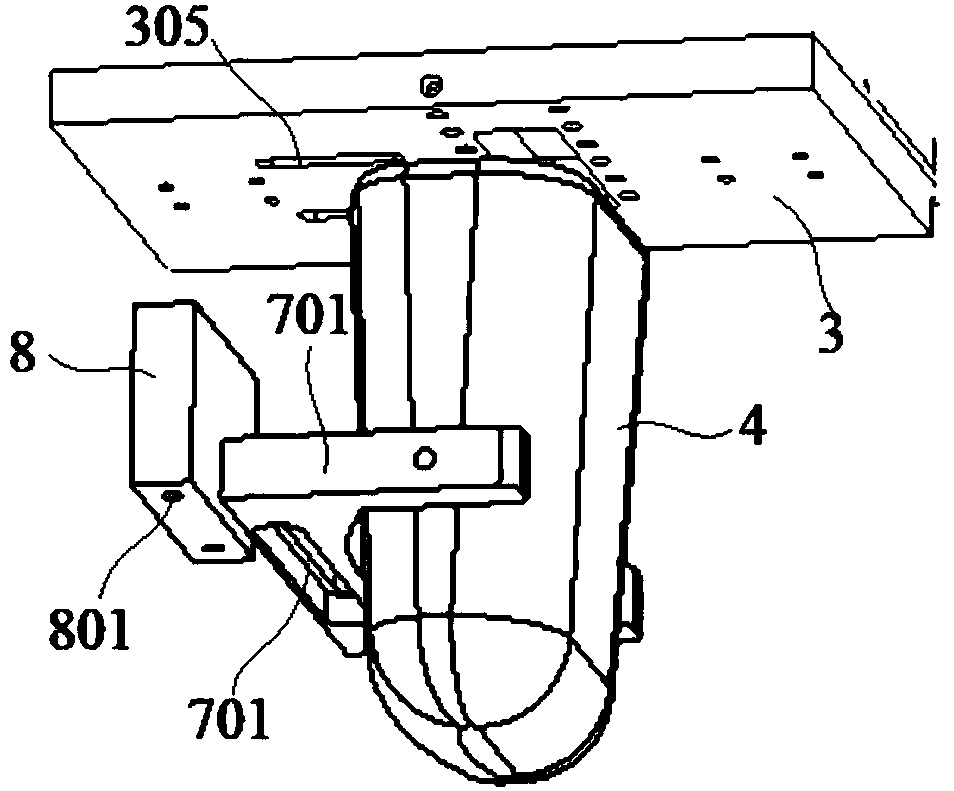 Double-station code scanning test device