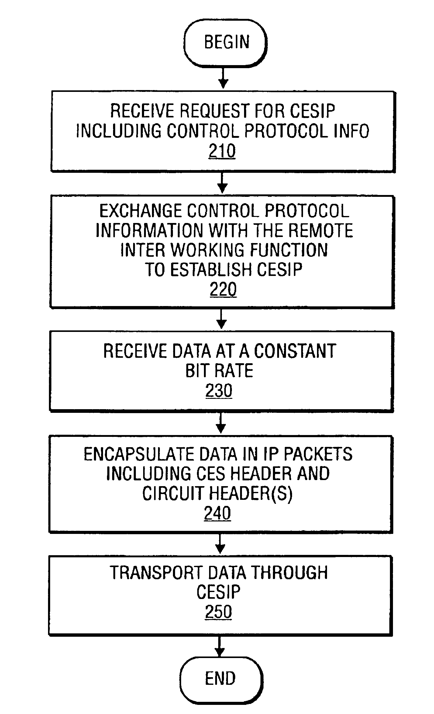 Circuit emulation service over an internet protocol network