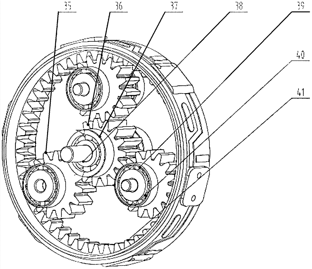 Wheel-tracked tandem type pipeline robot