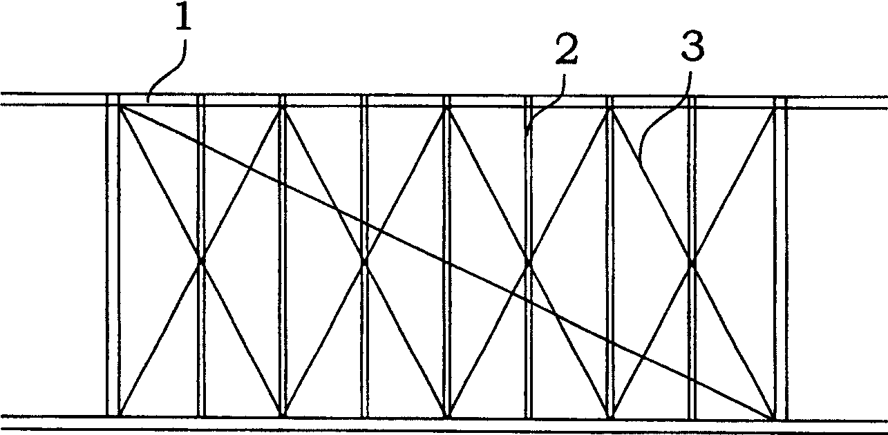 Suspension holder construction method