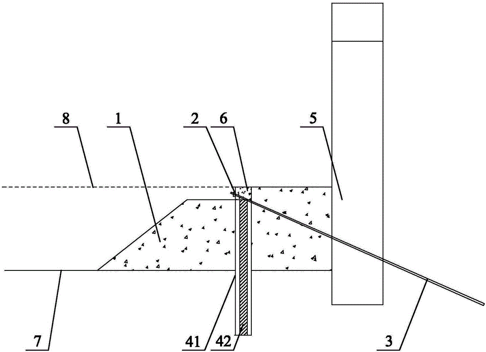 Foundation pit supporting reinforcing device