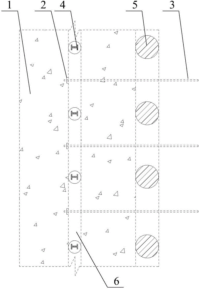 Foundation pit supporting reinforcing device