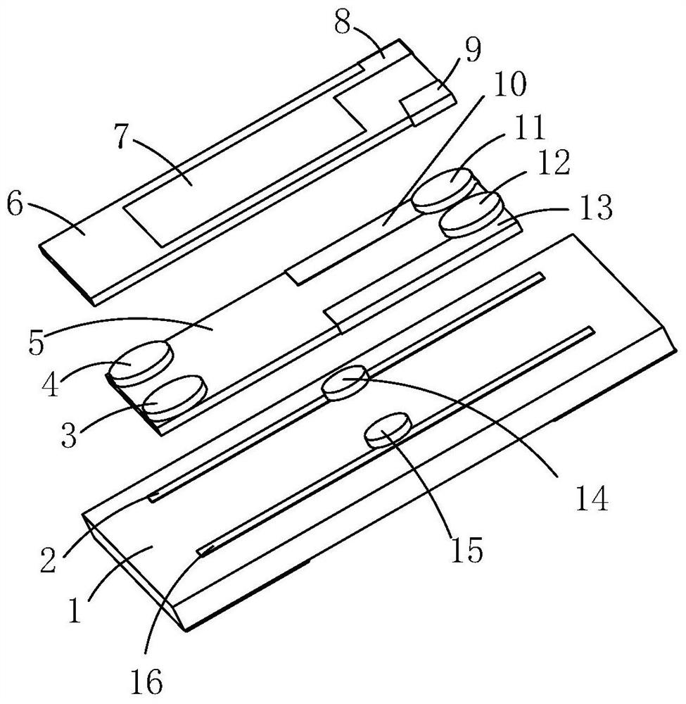 SMD quartz crystal resonator anti-impact structure