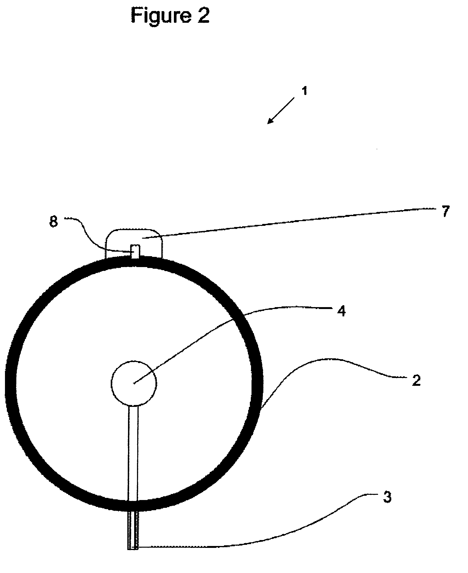Air disinfecting system and cartridge device containing ultraviolet light