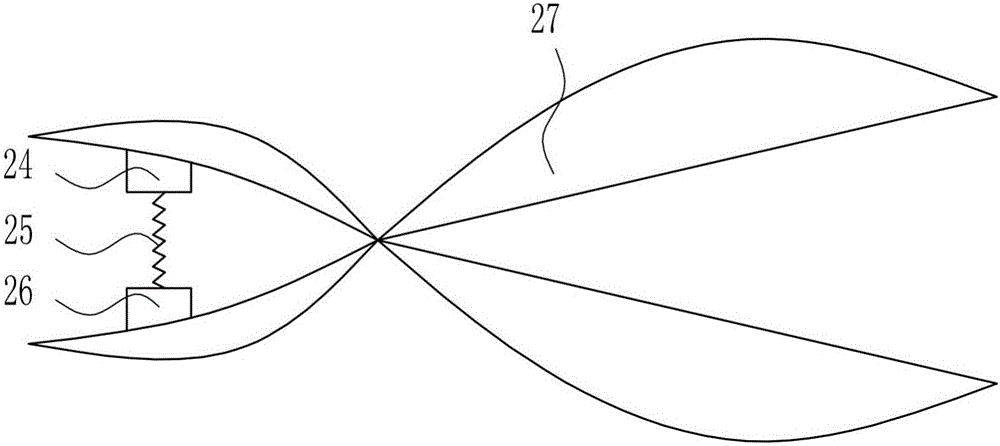 High-efficiency shoe fabric tailoring device