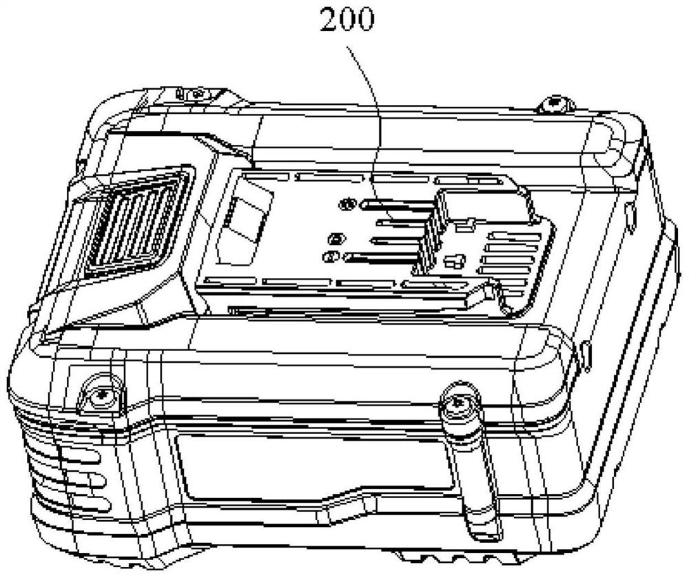 Battery pack and electric tool