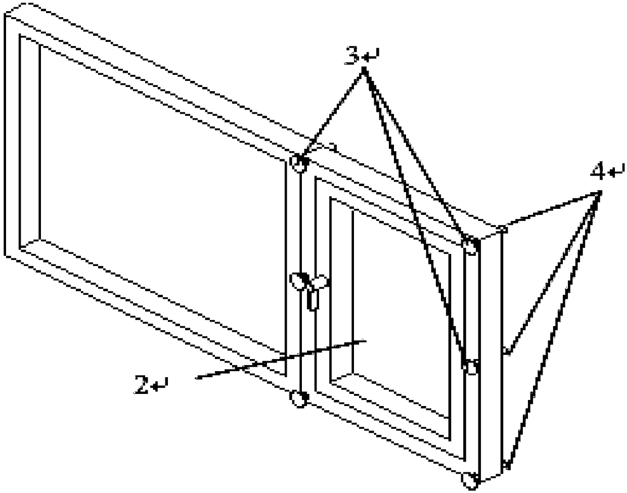 Active ventilating sound isolation window