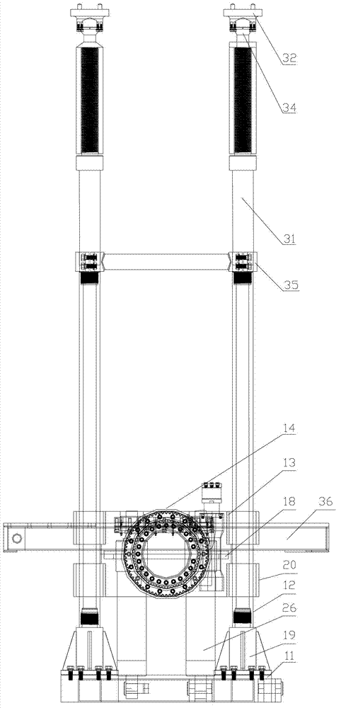 Universal rotating drilling machine