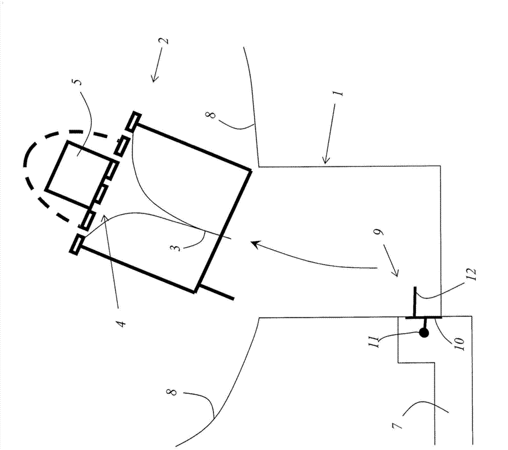 Urinal, and method for replacing an odour seal of a urinal