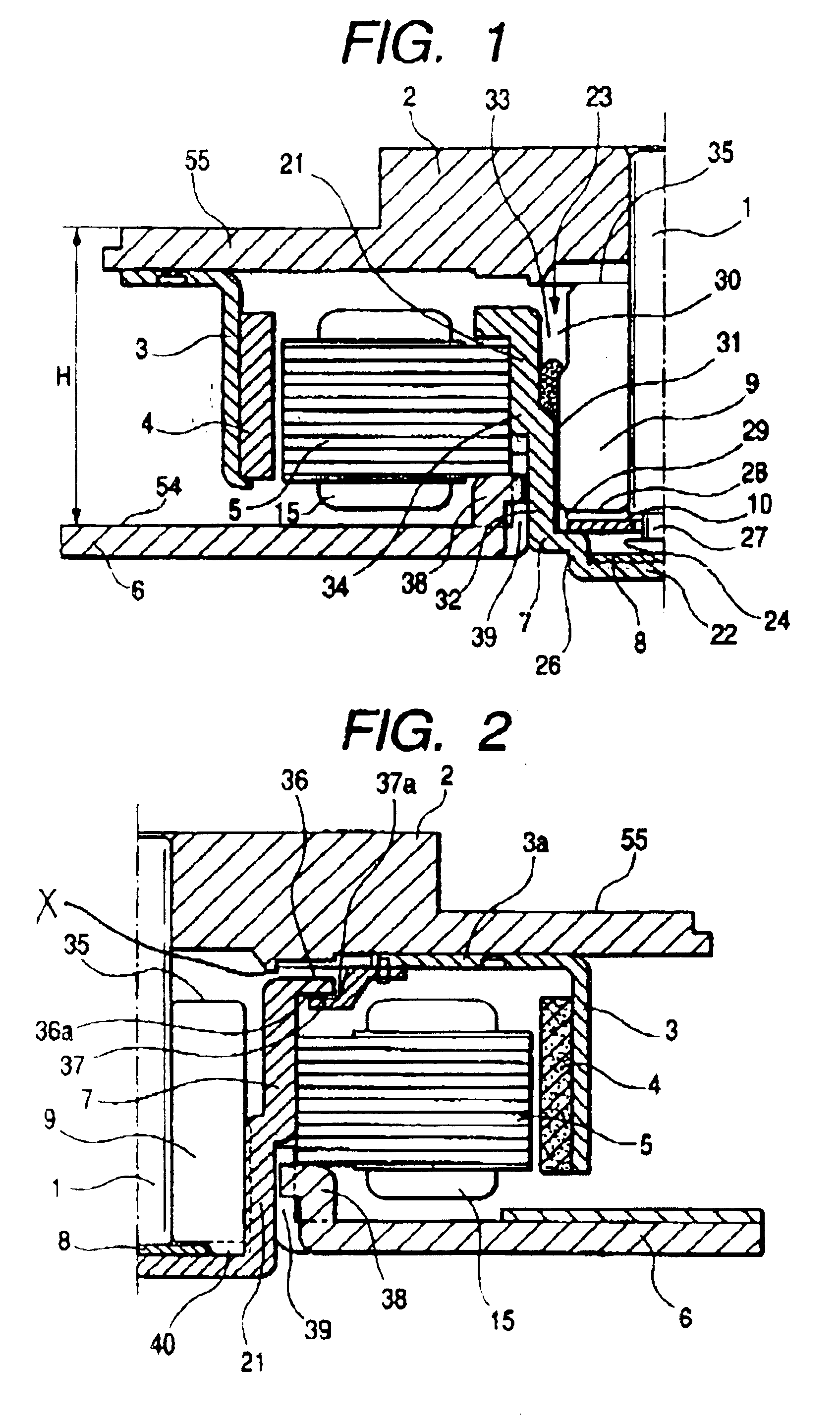 Hydrodynamic bearing unit