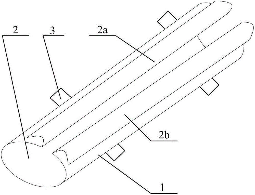 Auxiliary device for cable wiring