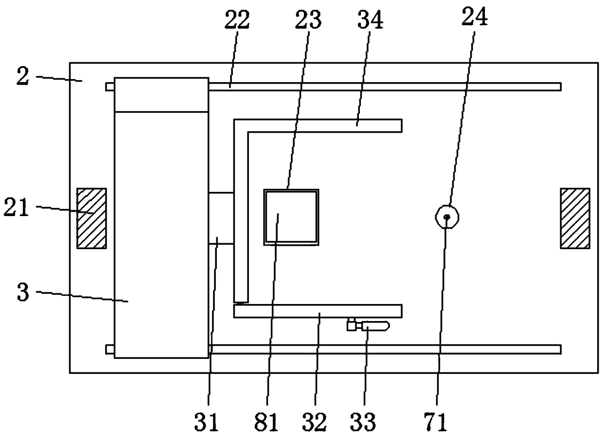 Full-automatic hole cleaning and label splitting machine