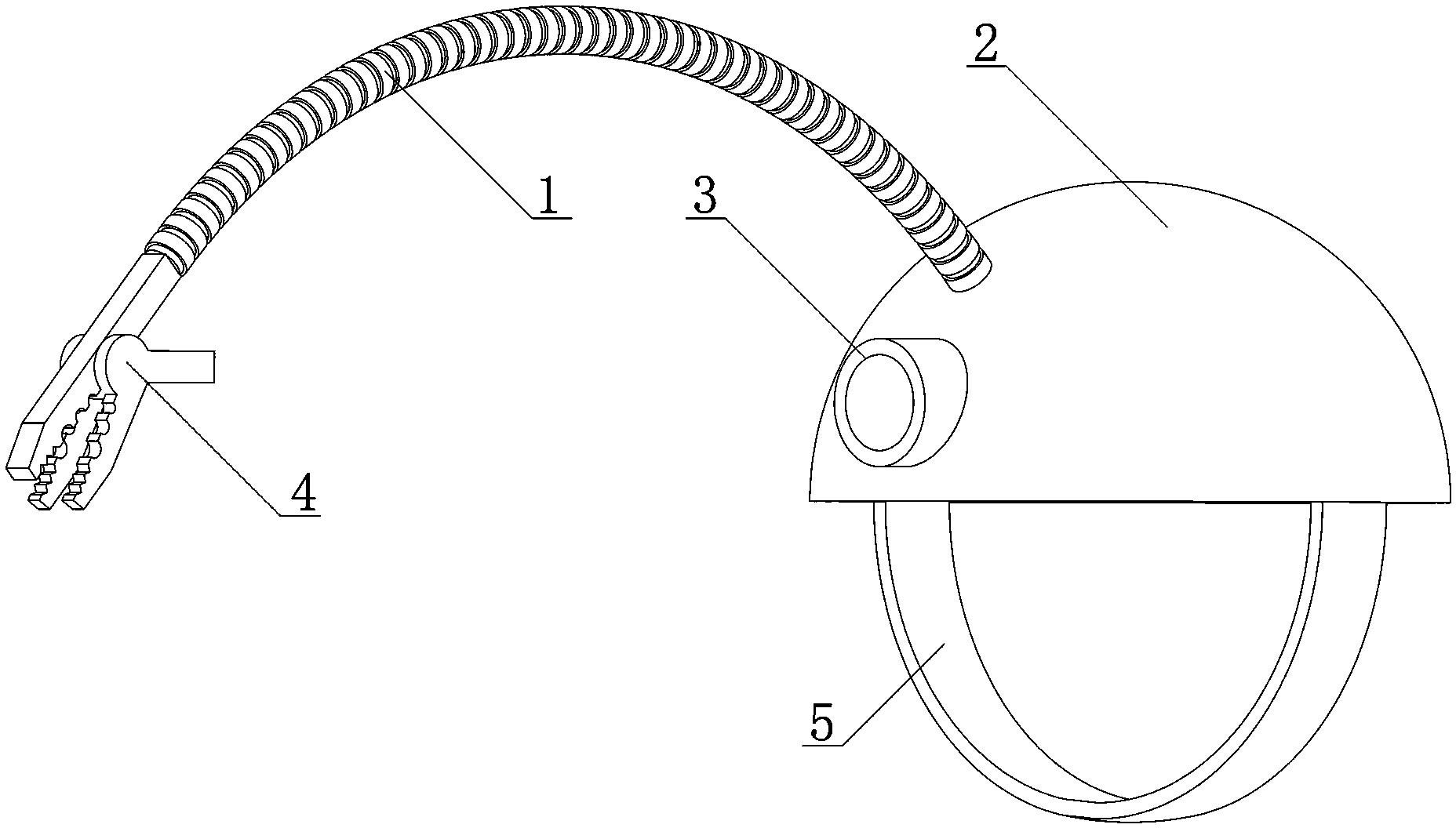 Auxiliary tool for single-person night electric power operation