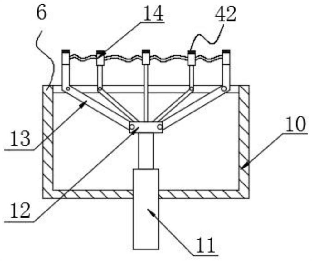 Environment-friendly sprinkling equipment and method for dust fall in building engineering construction