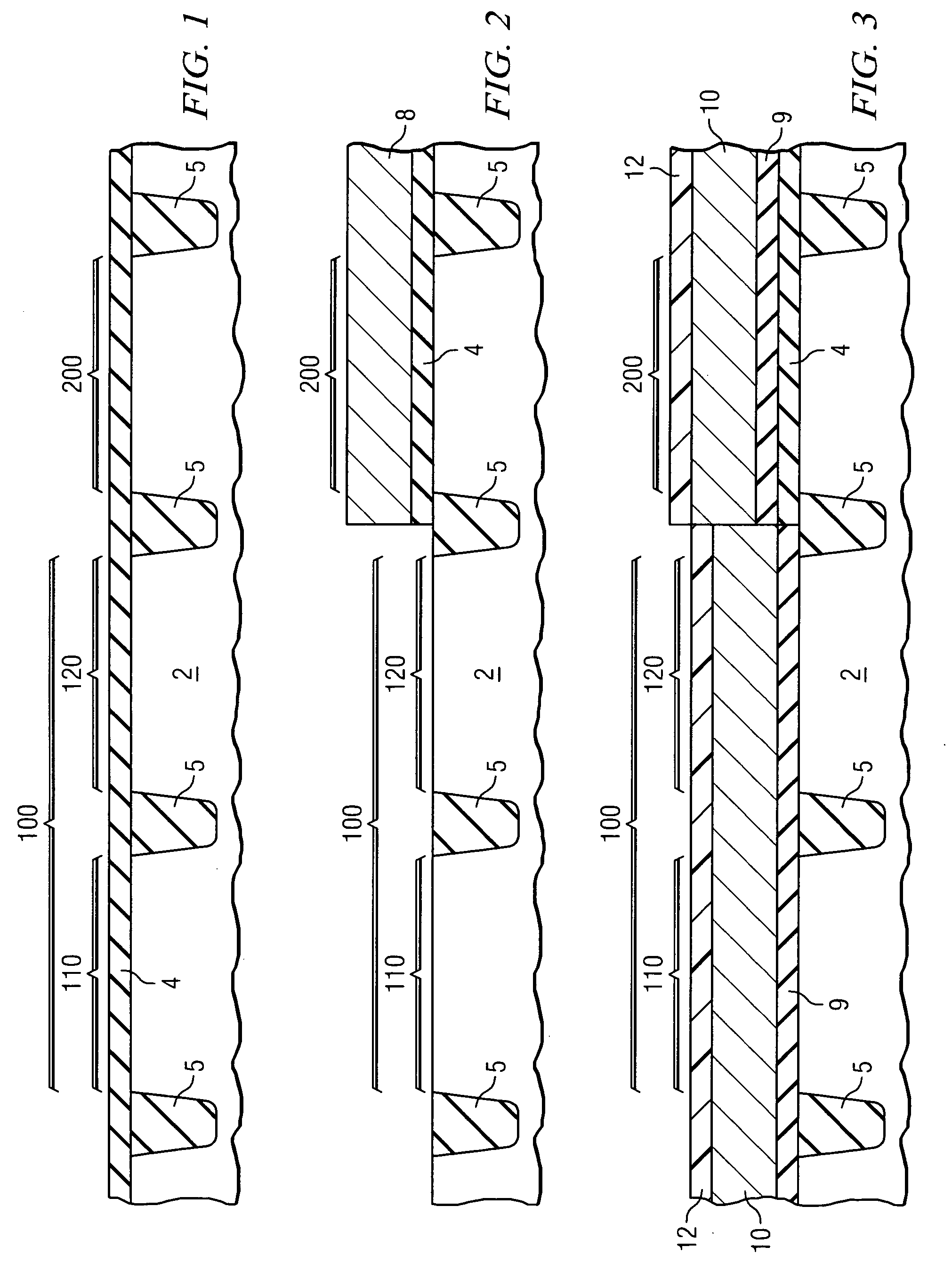 Composite gate structure in an integrated circuit