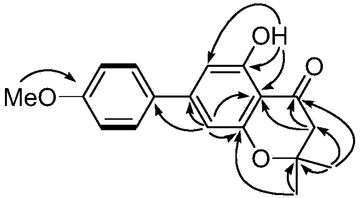 Parallel six-membered ring biphenyl compound, preparation method and application thereof