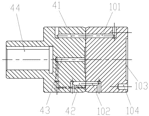 Electro-hydraulic type high-frequency fatigue testing machine and design method thereof