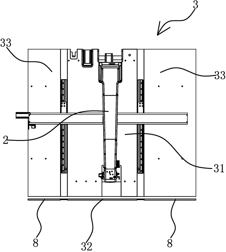 Template sewing machine