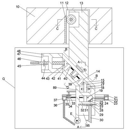 Spark plug dismounting device