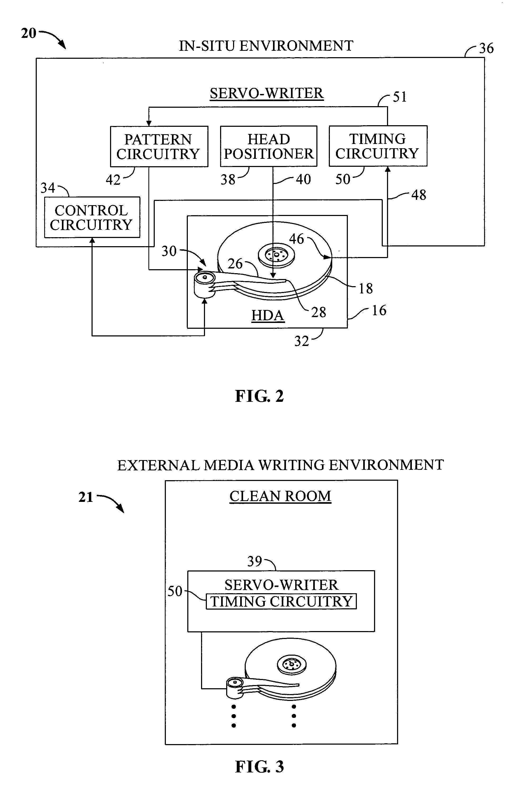 Repeatable timing error correction system for use in a servo writer