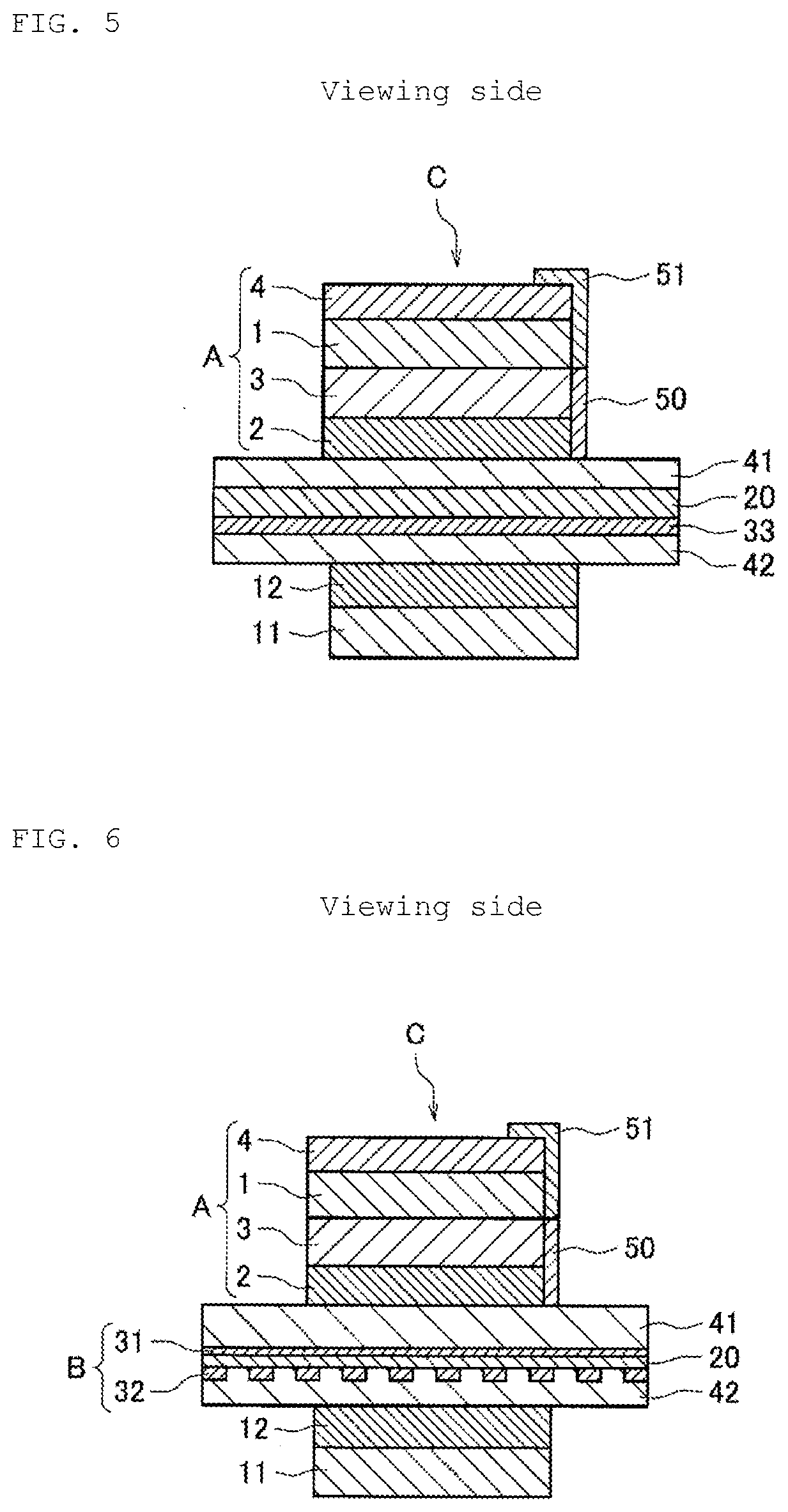 In-cell liquid crystal panel and liquid crystal display device