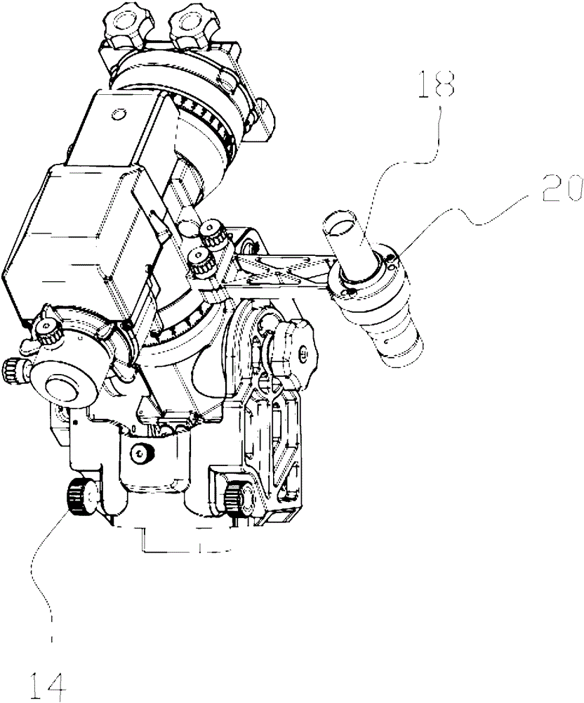 An equatorial mount polar axis calibration mechanism and its calibration method