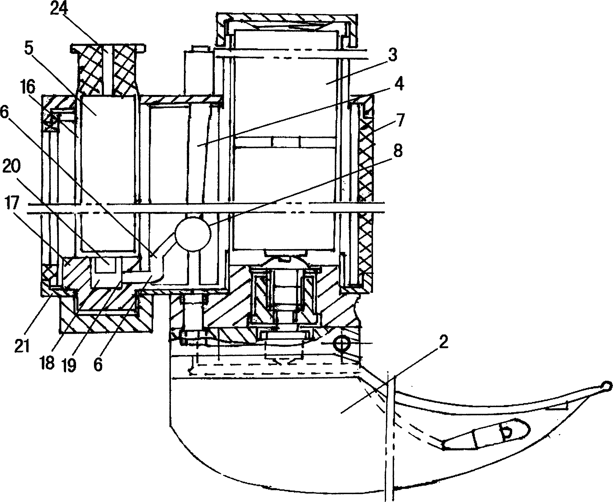 Anaesthetic throat mirrow having hand controlled oxygen spray and medicine spray device