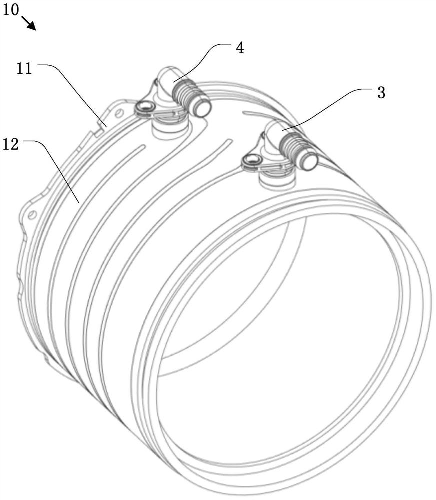 Cooling jacket and motor