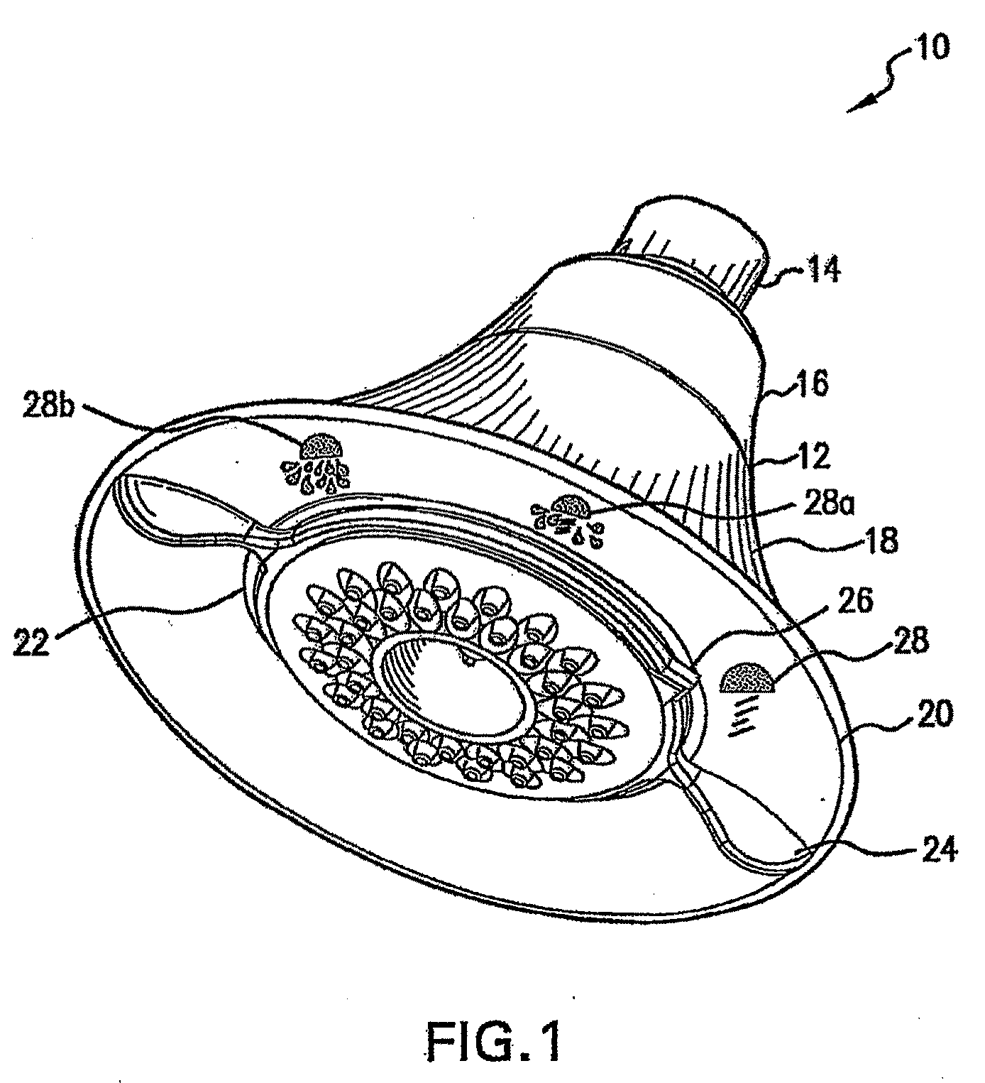 Multifunction Showerhead with Automatic Return Function for Enhanced Water Conservation
