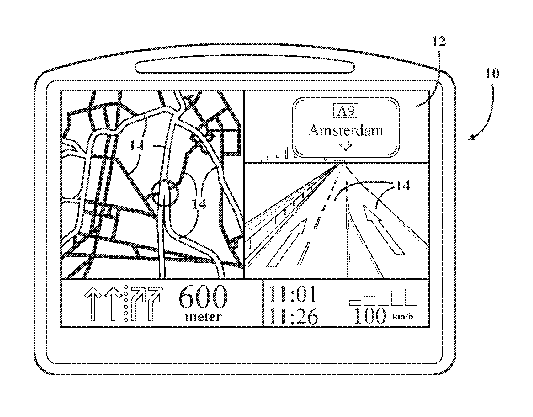 Detecting location, timetable and travel time estimations for barrier crossings in a digital map