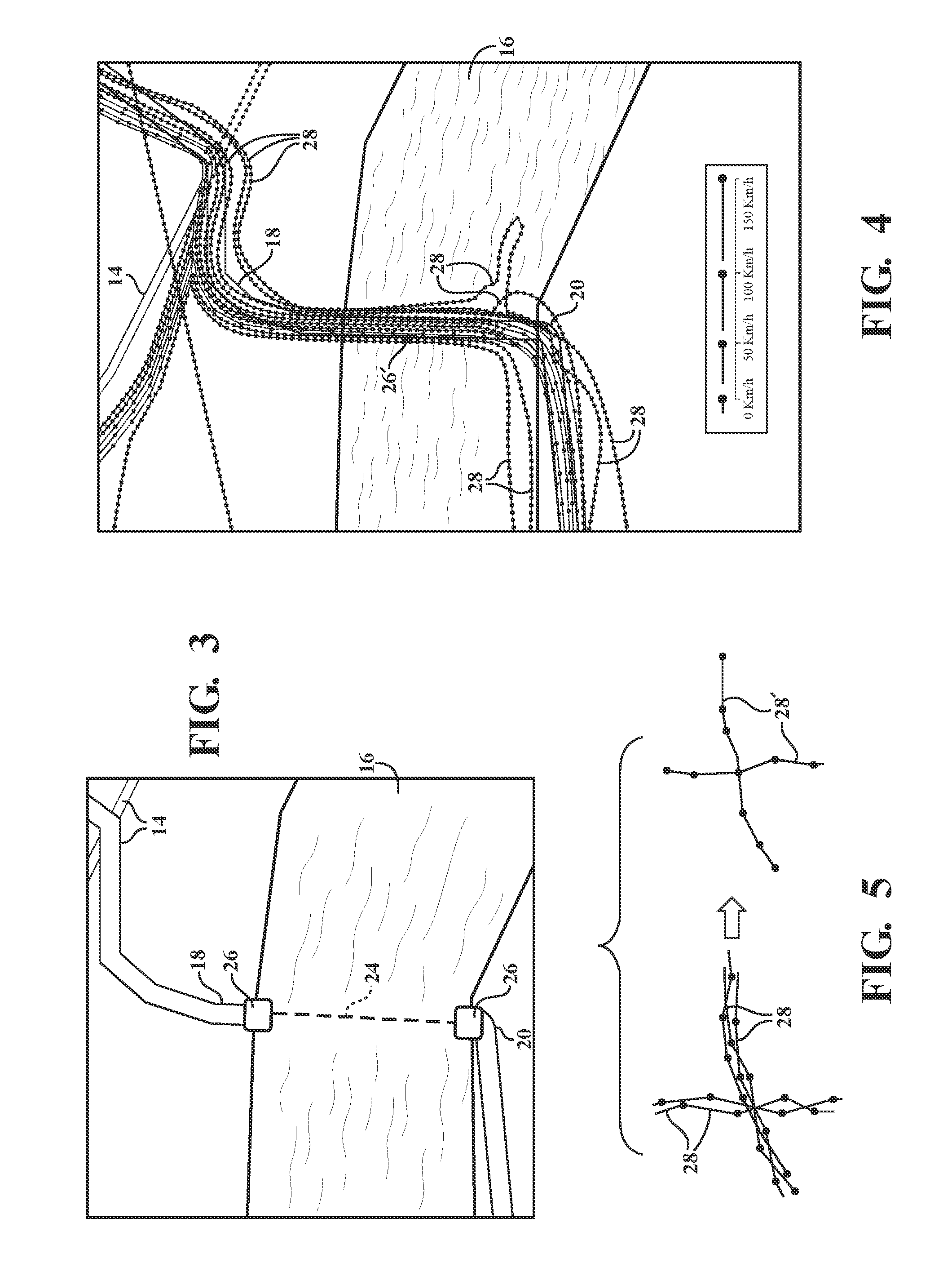 Detecting location, timetable and travel time estimations for barrier crossings in a digital map