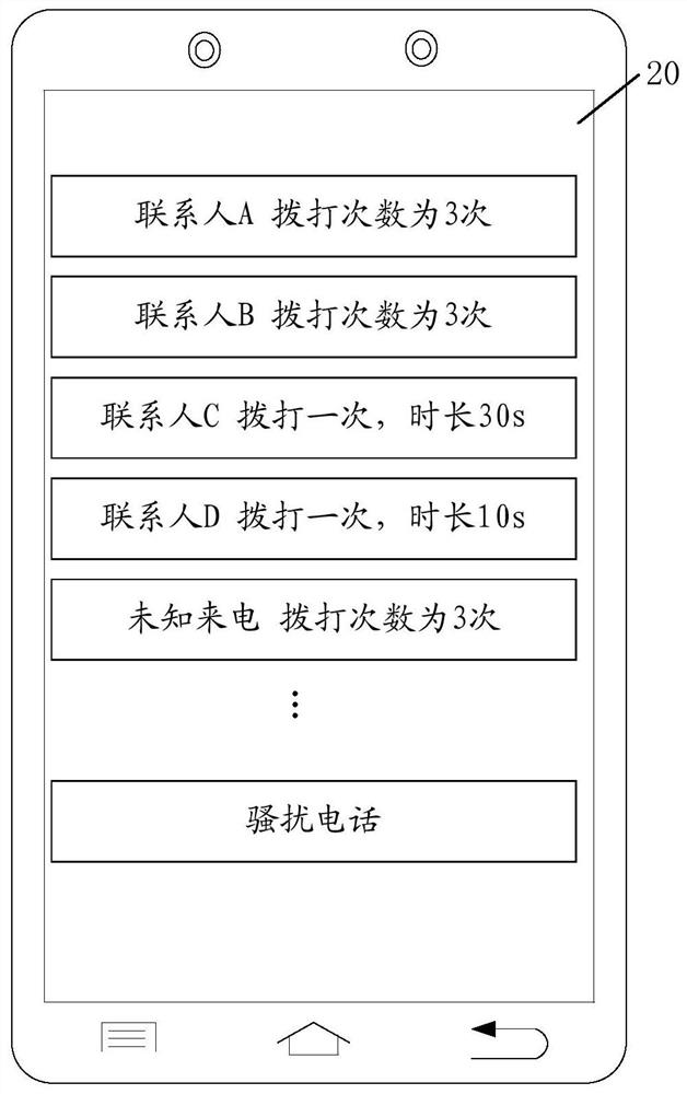 A missed call display method, mobile terminal and computer-readable storage medium