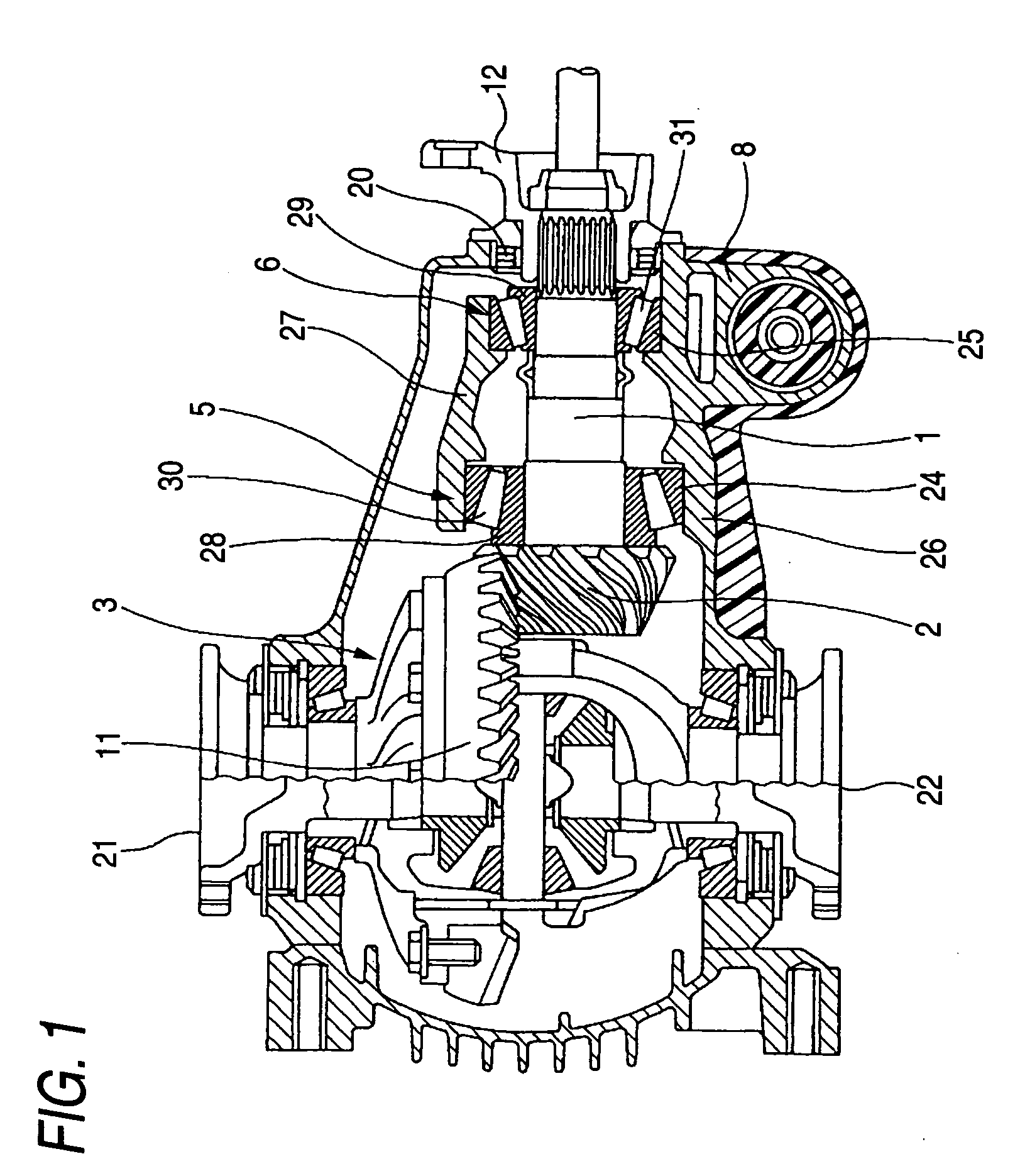 Vehicle pinion shaft support system