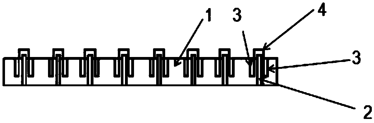 Asymmetrical waffle model filter