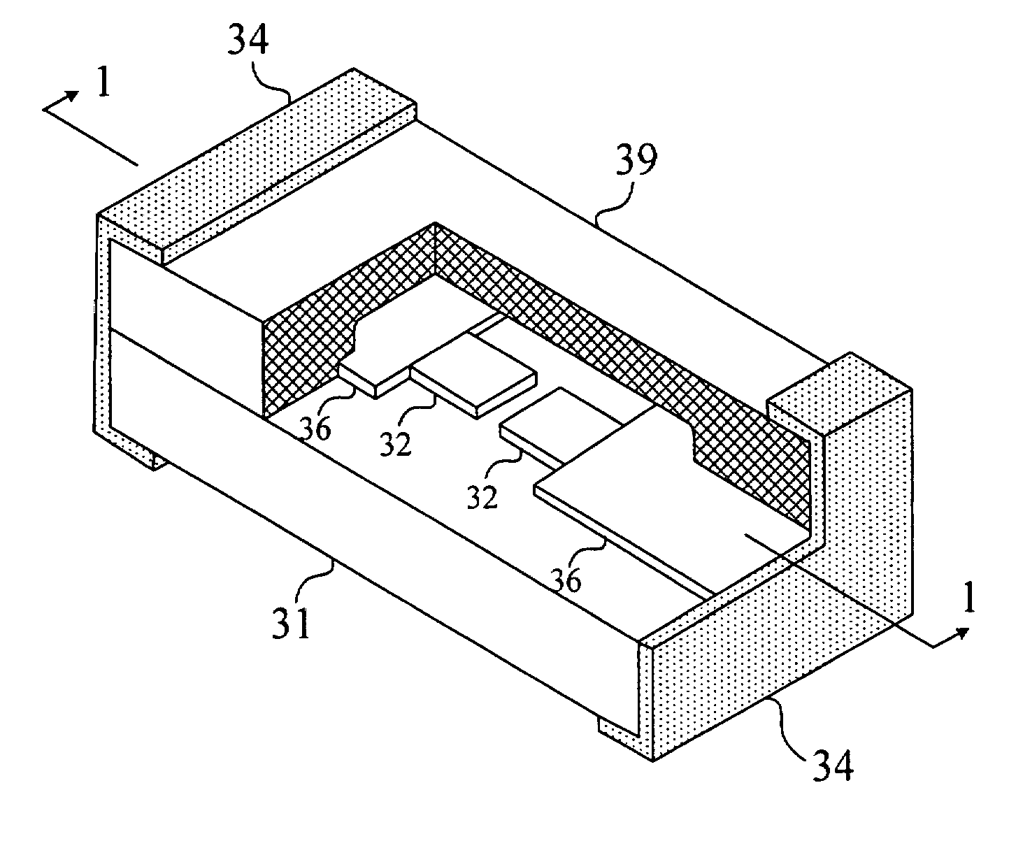 Subminiature electronic device having hermetic cavity and method of manufacturing the same