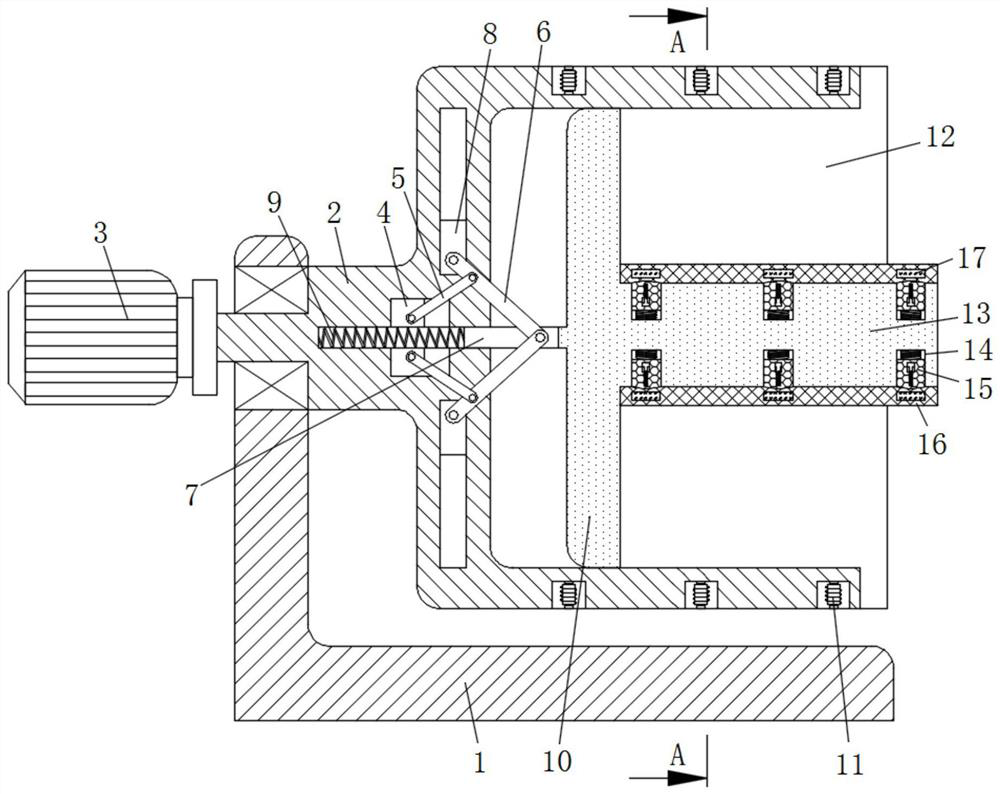 Casting equipment for automatically flattening inner wall of pipe based on centrifugal force