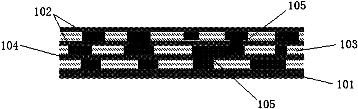 Multilayer flexible circuit board and preparation method thereof