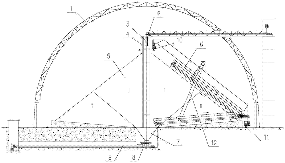 a circular yard