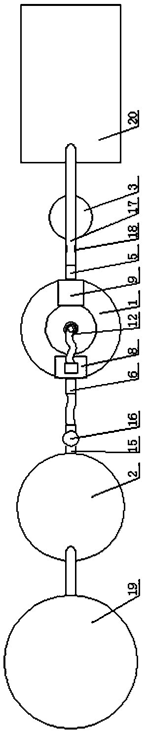 High-efficiency pulp modifying machine for molybdenum tungsten ore flotation technology and implementation method thereof
