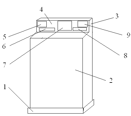 Ticket card collecting and storing controlling device of highway toll station