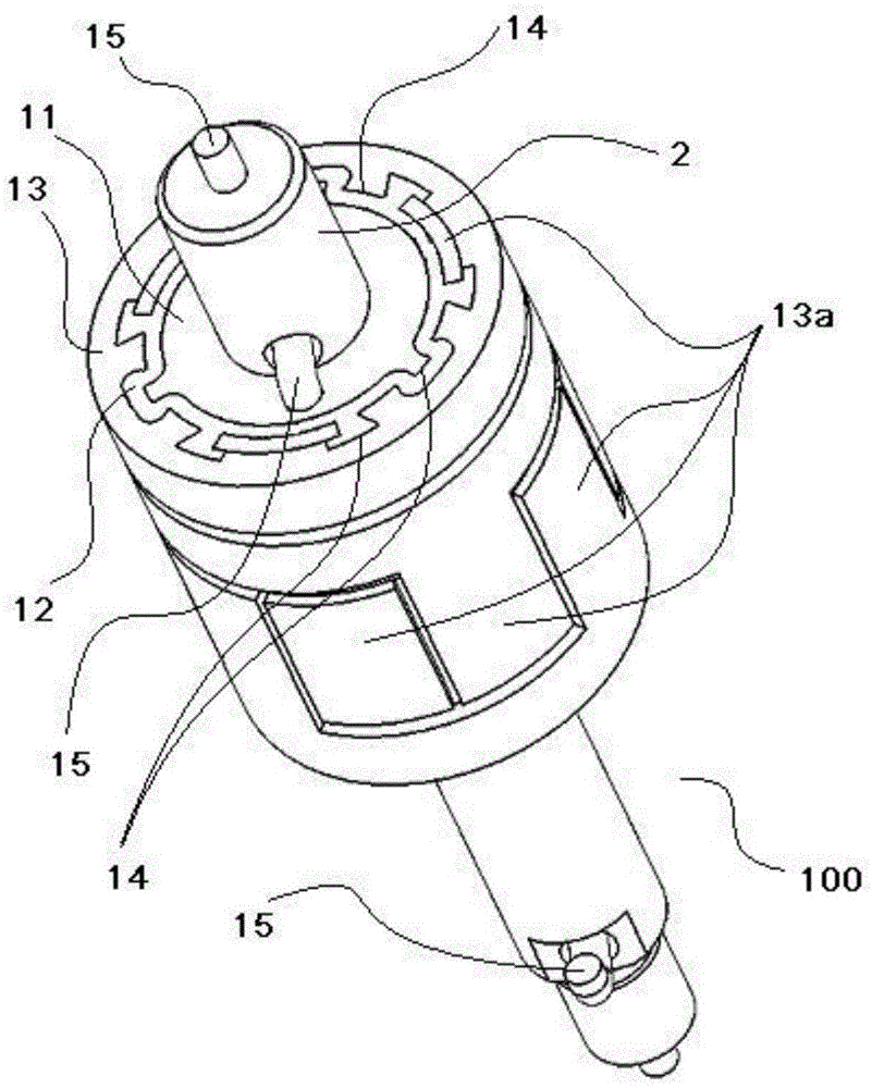 Commutator, rotor and motor