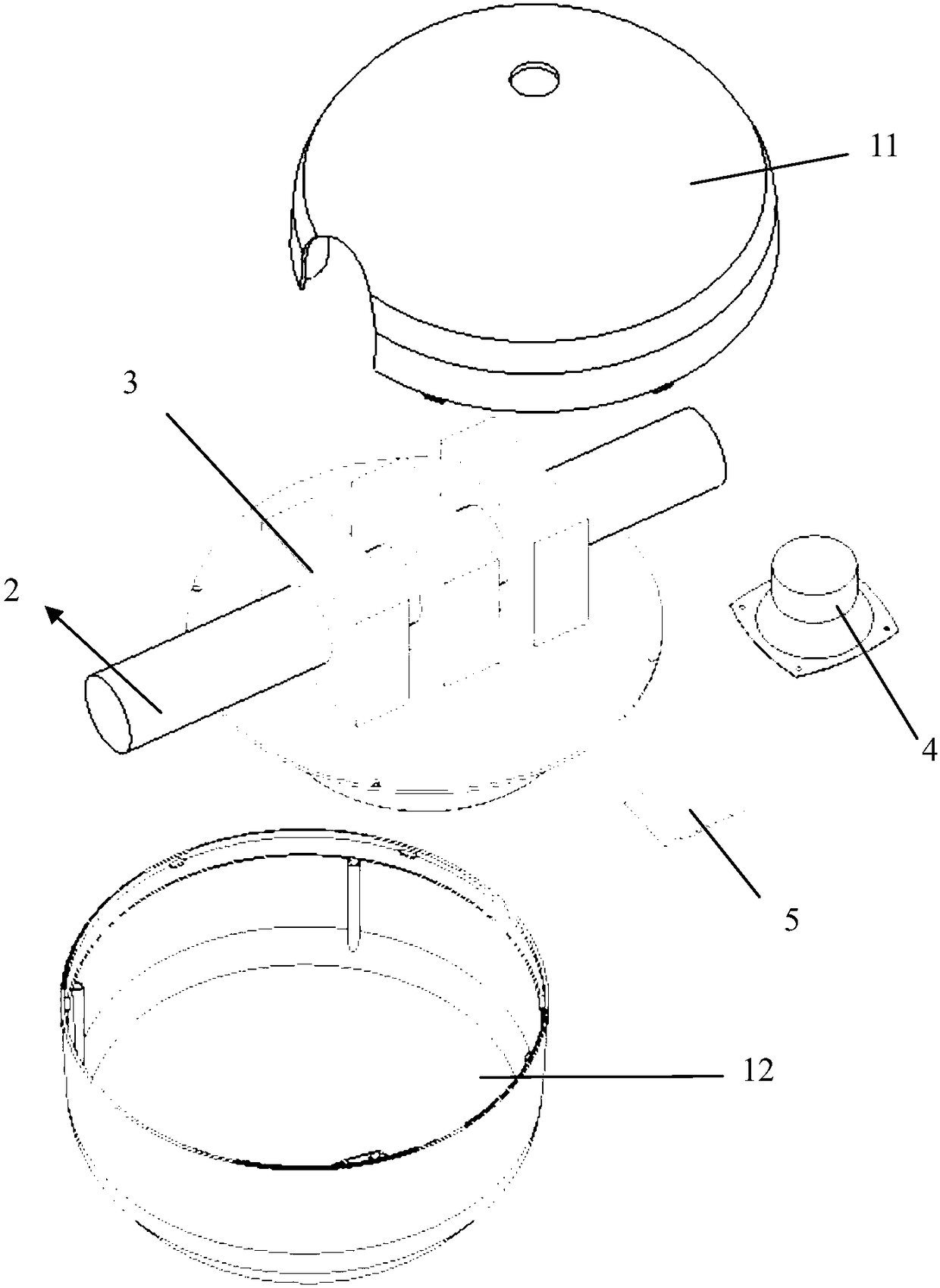 Bird repellent device and bird repellent method