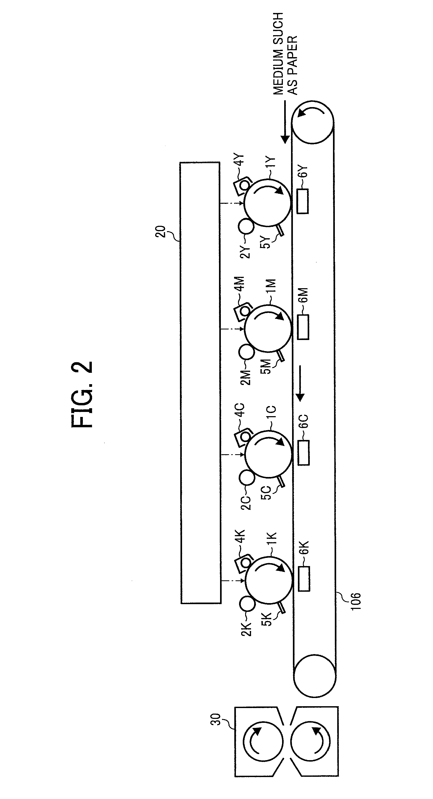 Velocity detecting device and multi-color image forming apparatus